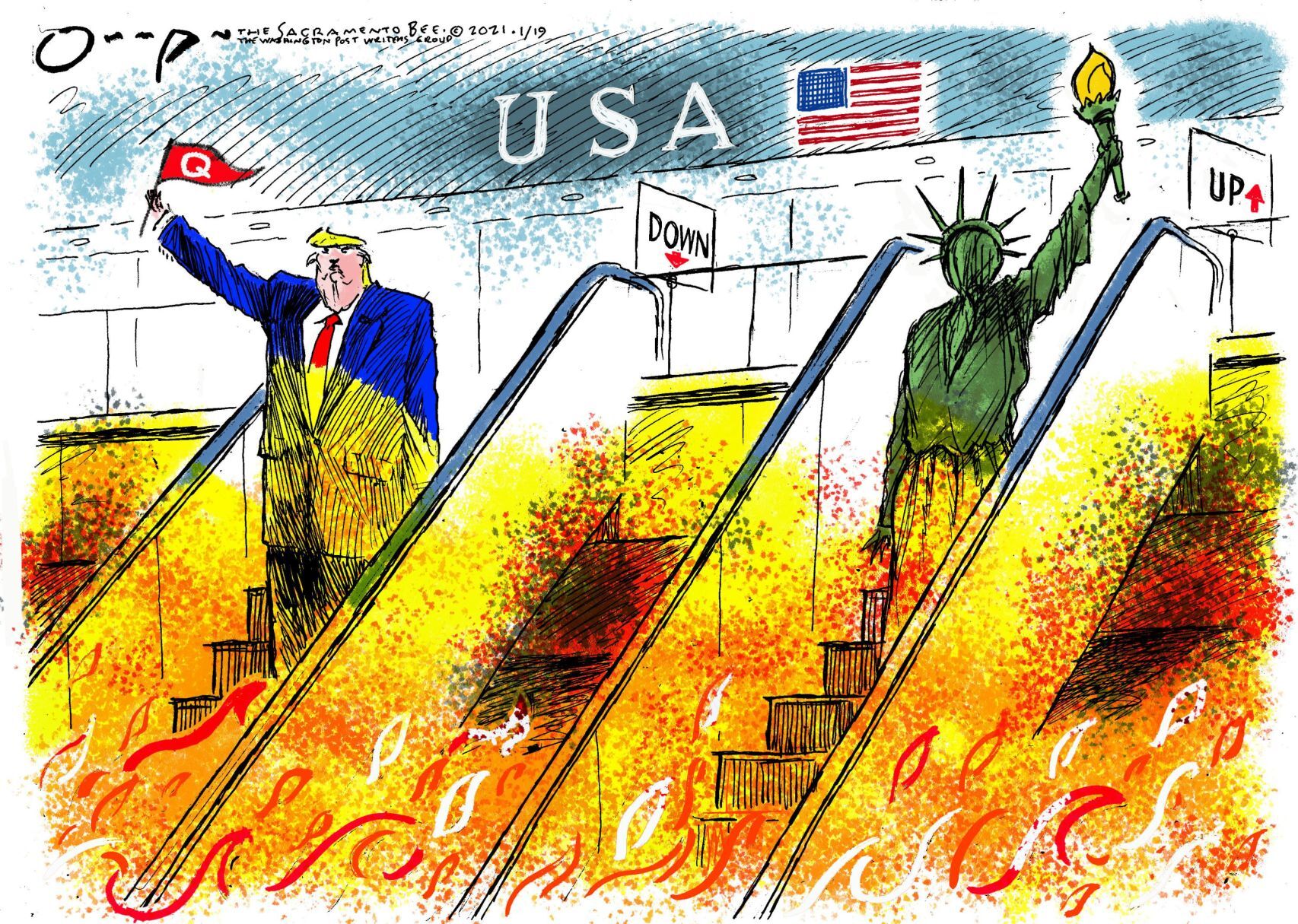 Jack Ohman editorial cartoon